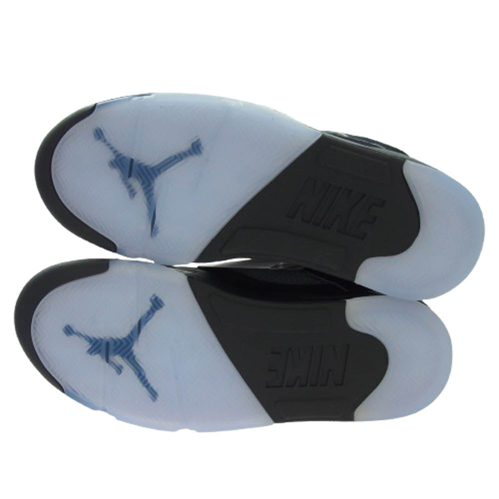 NIKE ナイキ HF3975-001 Air Jordan 5 Retro OG Black Metallic Reimagined AJ5 エアジョーダン5 レトロ ブラックメタリックリマジン スニーカー 28.5cm【極上美品】【中古】