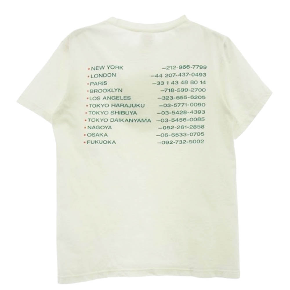 Supreme シュプリーム 19AW New Shit Tee AUTHORIZED DEALER 反転ロゴ プリント 半袖 Tシャツ ホワイト S ホワイト系 S【中古】
