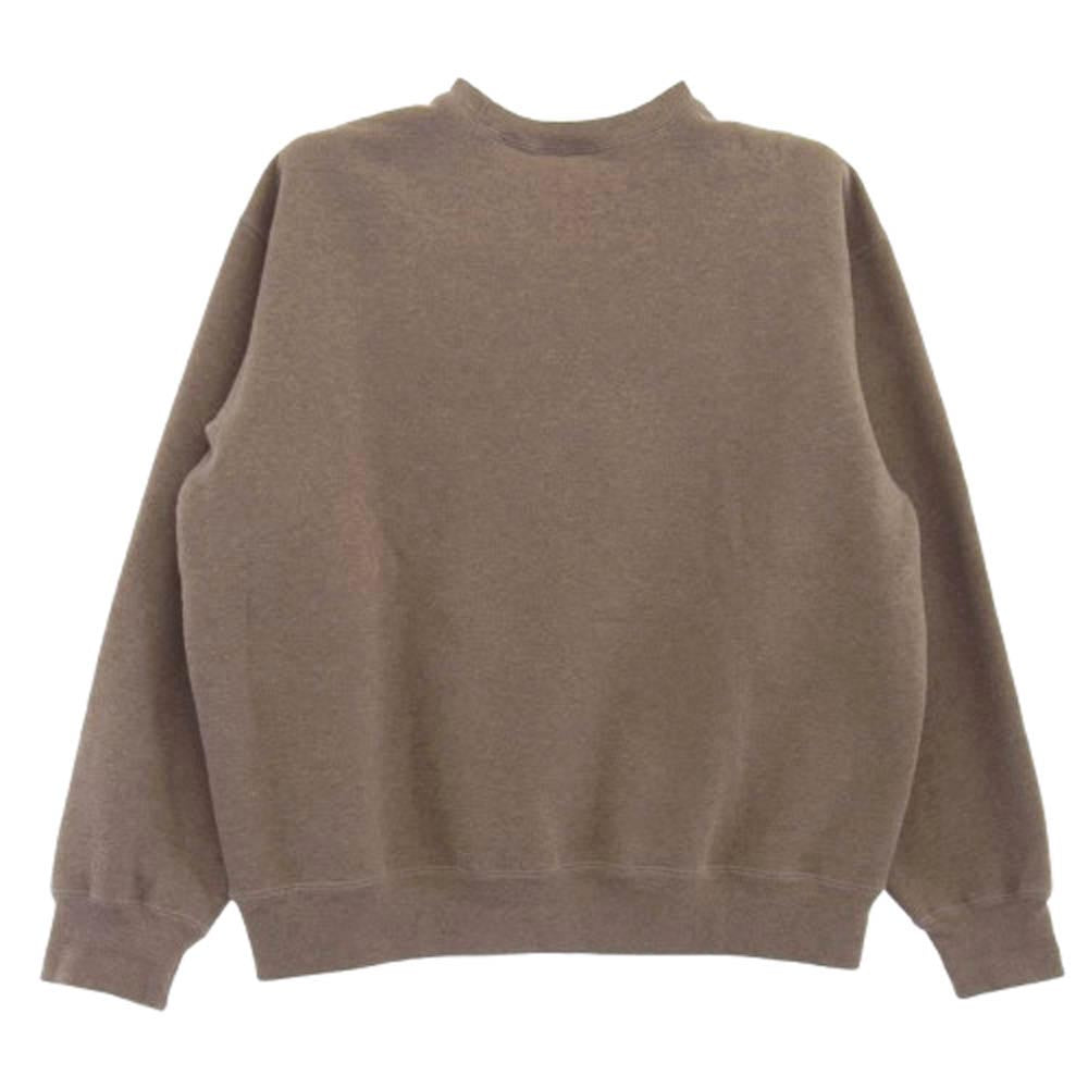 Supreme シュプリーム 23AW Small Box Crewneck スモール ボックス クルーネックス ウェット 裏起毛 ヘザーモーブ S あずき色 S【中古】