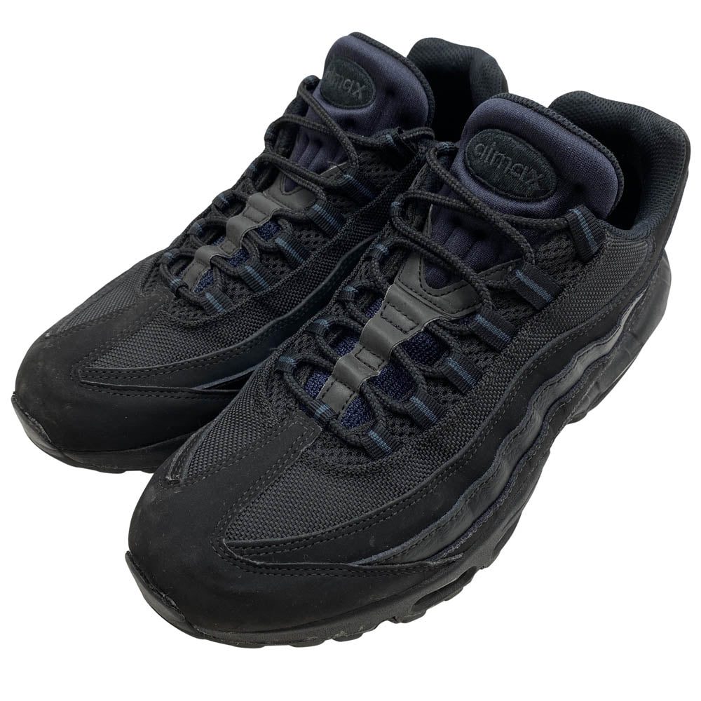NIKE ナイキ 609048-092 Air Max 95 Triple Black エアマックス95 ローカットスニーカー ブラック系 27.5cm【中古】