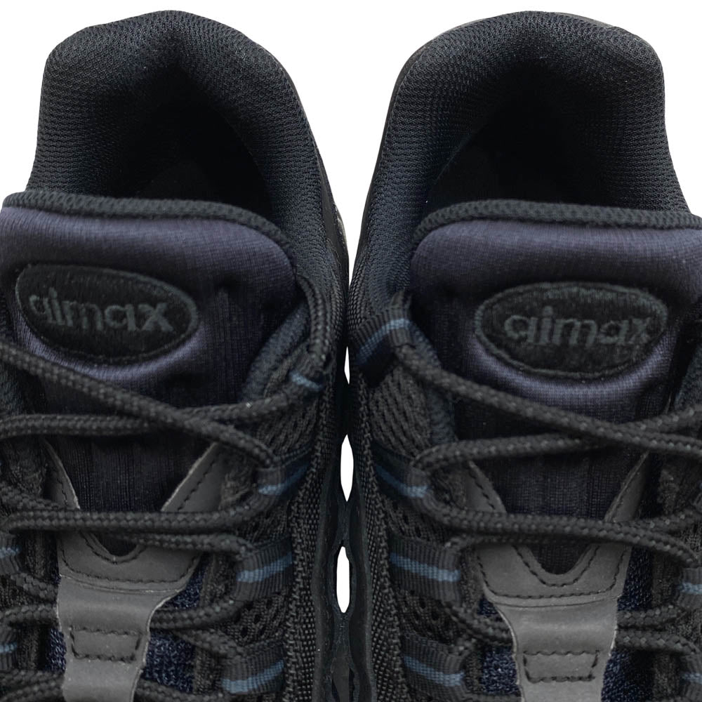 NIKE ナイキ 609048-092 Air Max 95 Triple Black エアマックス95 ローカットスニーカー ブラック系 27.5cm【中古】