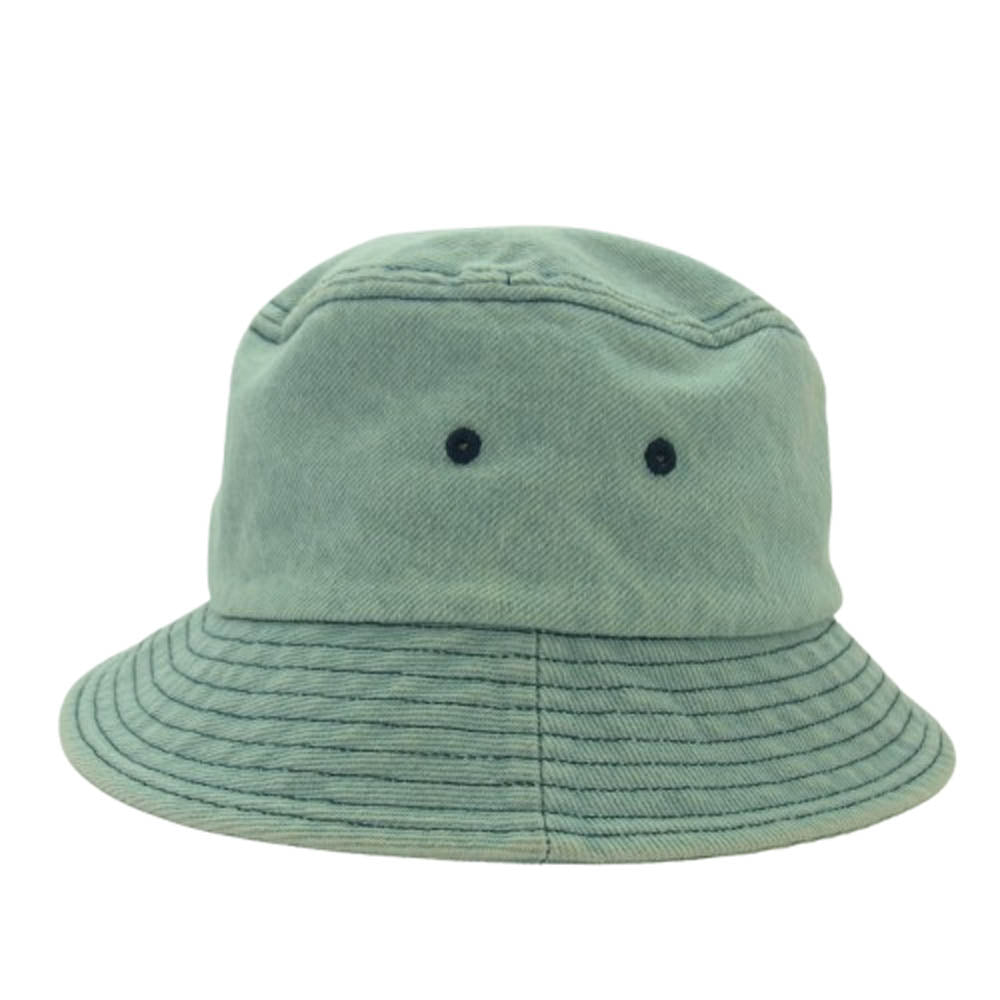 Supreme シュプリーム 25SS Denim Crusher Light Washed Indigo デニム クラッシャー ライト ウォッシュド インディゴ バケットハット ライトブルー系 SMALL/MEDIUM【中古】