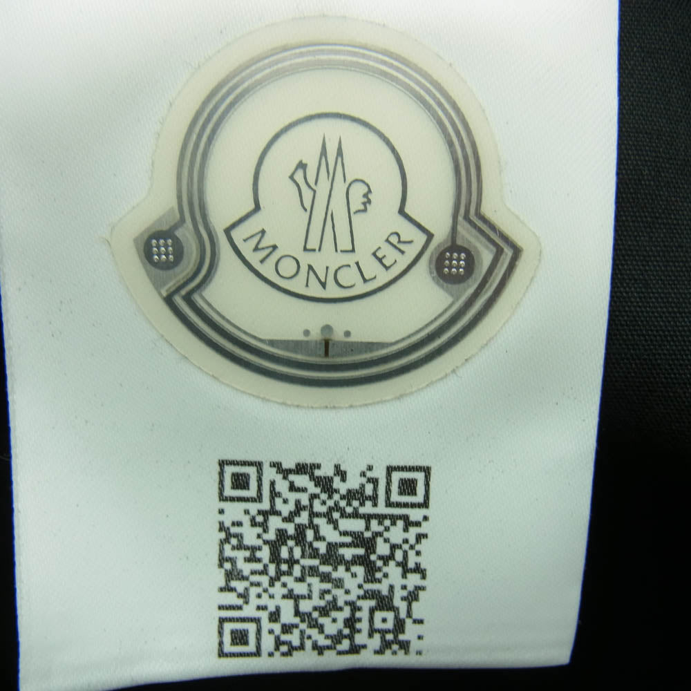 MONCLER モンクレール 21AW G20913B00014 04863 モンクレールジャパンタグ ロゴ ツイル ベースボール キャップ ブラック系【中古】