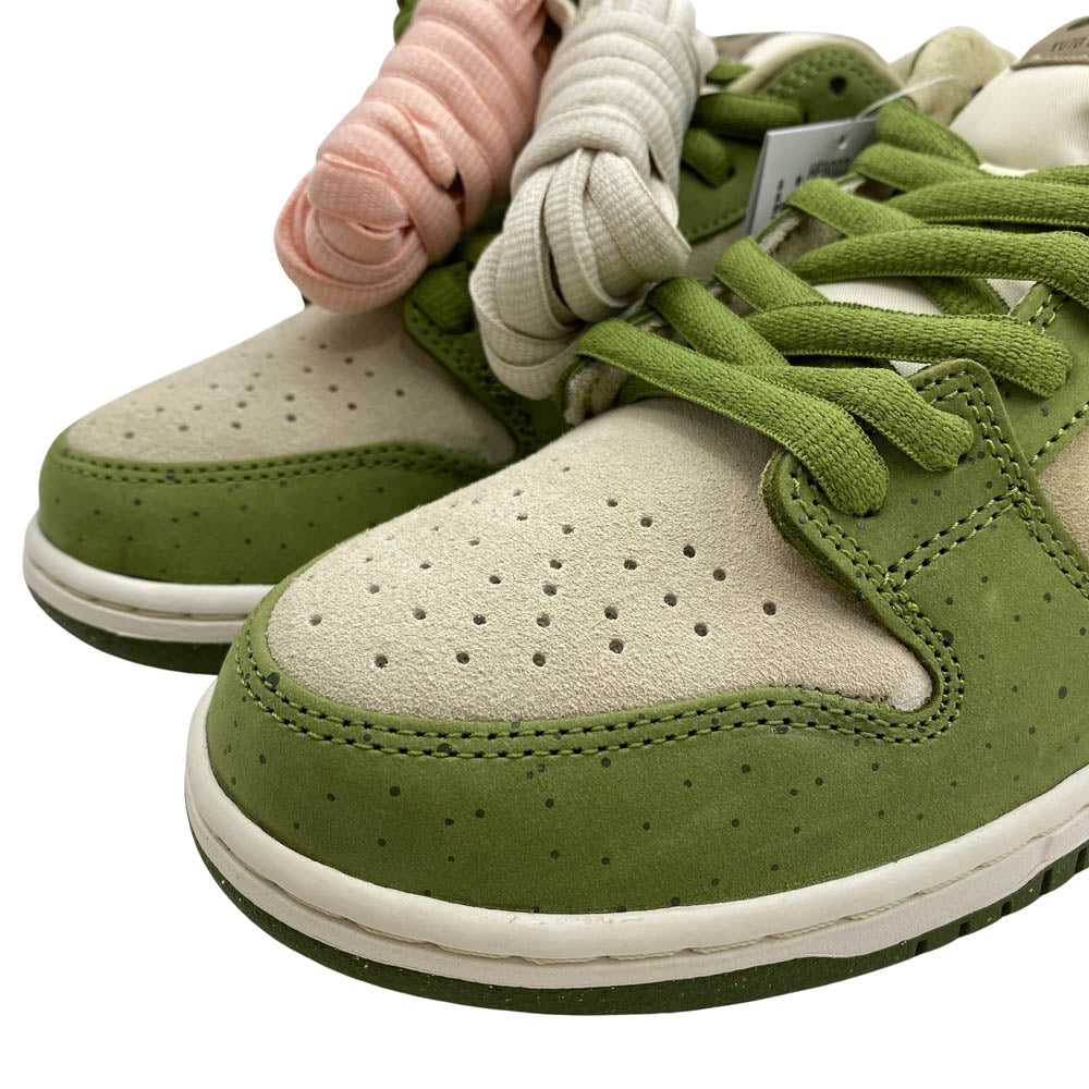 NIKE ナイキ HF8022-300 SB × Yuto Horigome ホリゴメユウト 堀米雄斗 フェイクバスターズ鑑定済 Dunk Low Matcha ダンク ロー 抹茶 スニーカー グリーン系 28cm【新古品】【未使用】【中古】