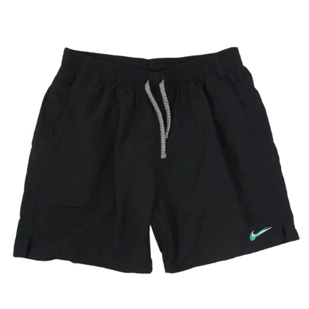 NIKE ナイキ EDIFICE swim エディフィス ショート ハーフ パンツ ブラック系 L【極上美品】【中古】