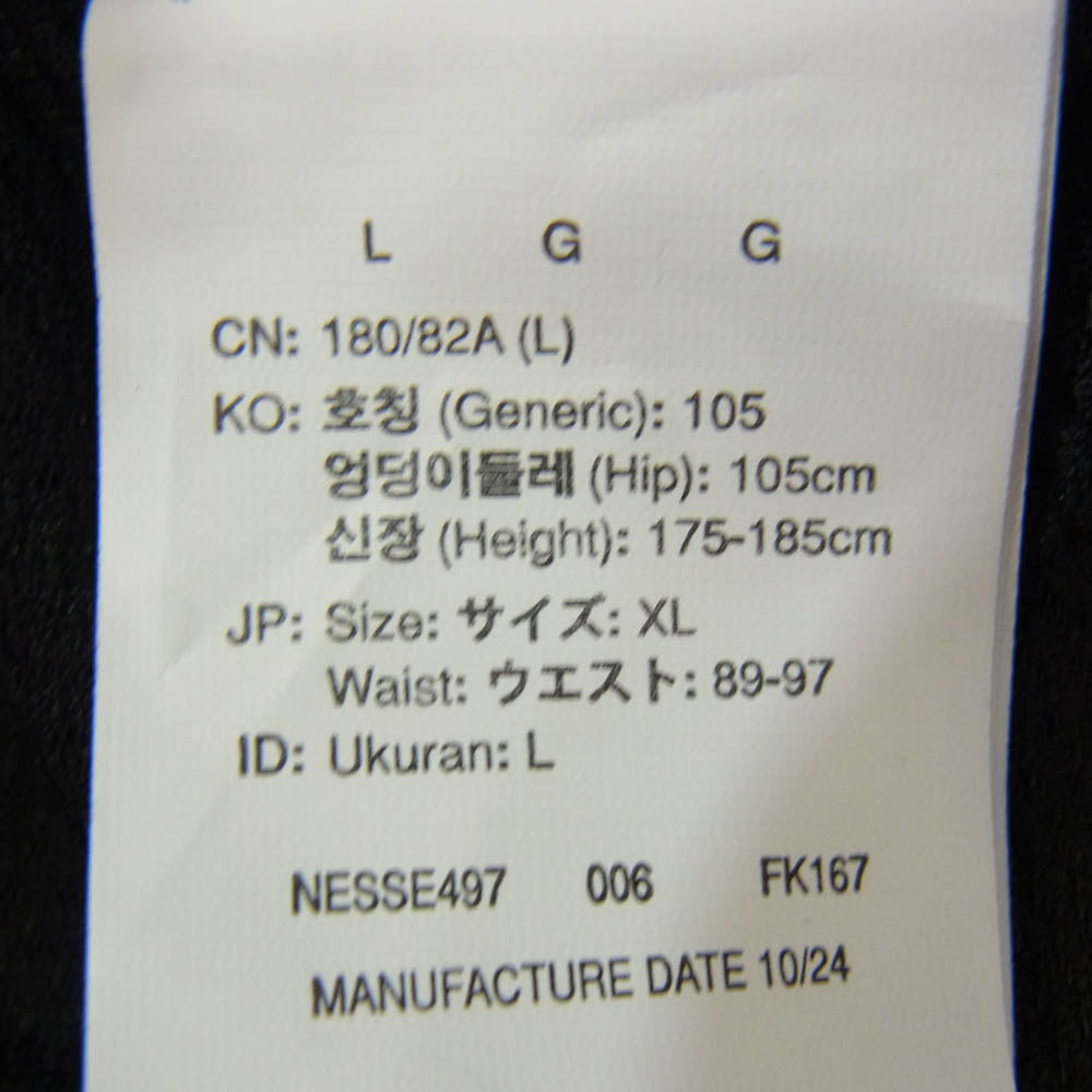 NIKE ナイキ EDIFICE swim エディフィス ショート ハーフ パンツ ブラック系 L【極上美品】【中古】