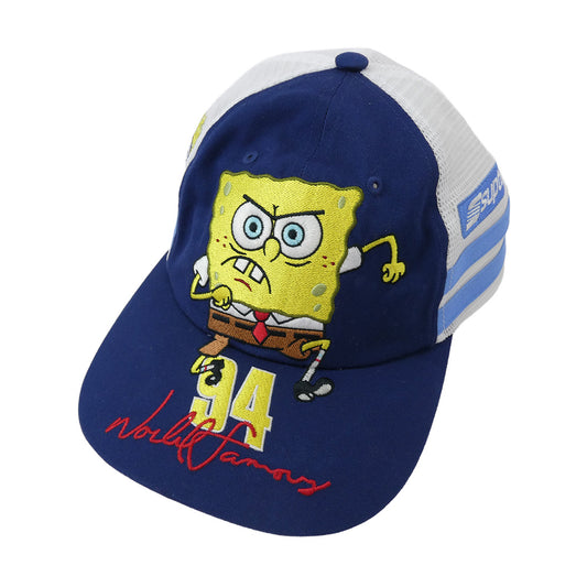 Supreme シュプリーム 25SS x Sponge Bob Hamilton 6-Panel スポンジボブ キャップ ネイビー系 ライトブルー系 サイズ表記無し【中古】