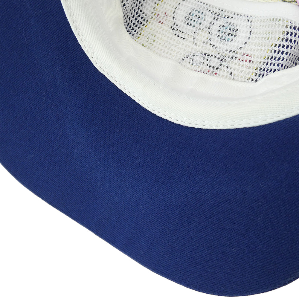 Supreme シュプリーム 25SS x Sponge Bob Hamilton 6-Panel スポンジボブ キャップ ネイビー系 ライトブルー系 サイズ表記無し【中古】