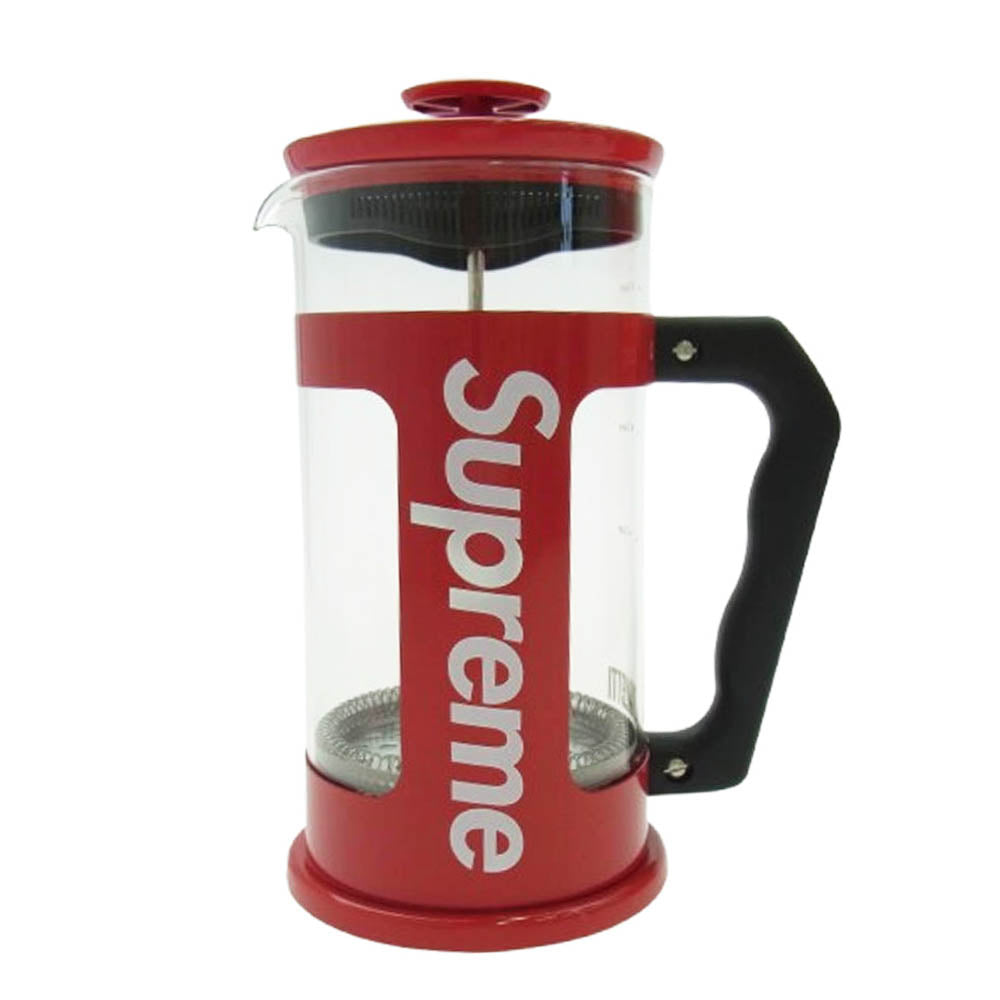 Supreme シュプリーム 24SS × Bialetti 8-Cup French Press 8カップ フレンチ プレス レッド系【新古品】【未使用】【中古】