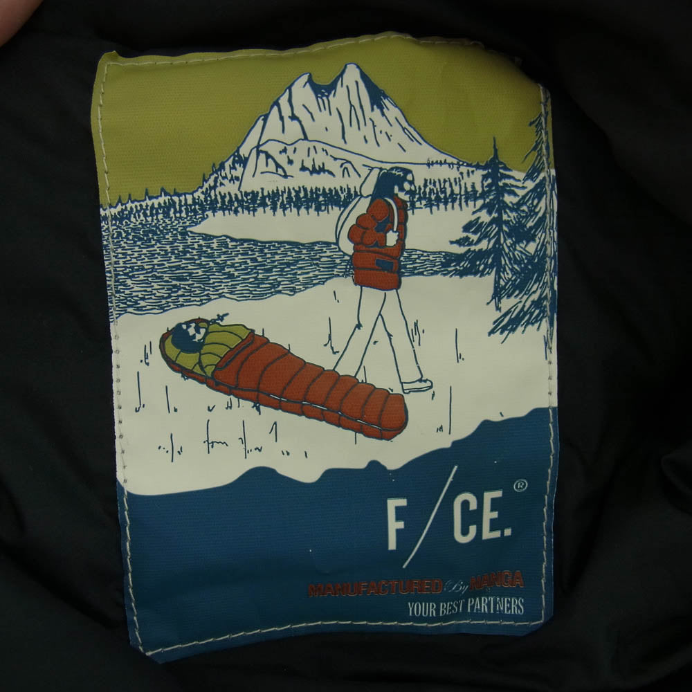 F/CE エフ シーイー FNA09242U0001 × NANGA FT M-51 TYPE DOWN COAT ナンガ FT M-51 タイプ ダウン コート ブラック系 L【中古】