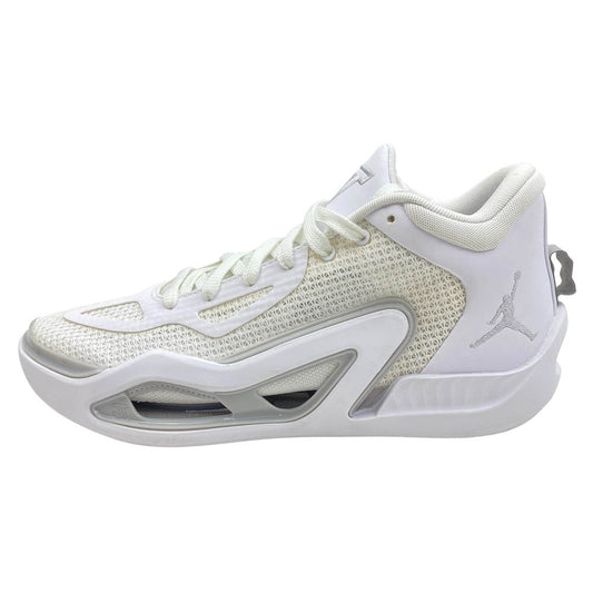 NIKE ナイキ FQ1304-100 Jordan Tatum 1 Team Bank White Grey Fog ジョーダン テイタム1 チームバンク スニーカー ホワイト系 26cm【中古】