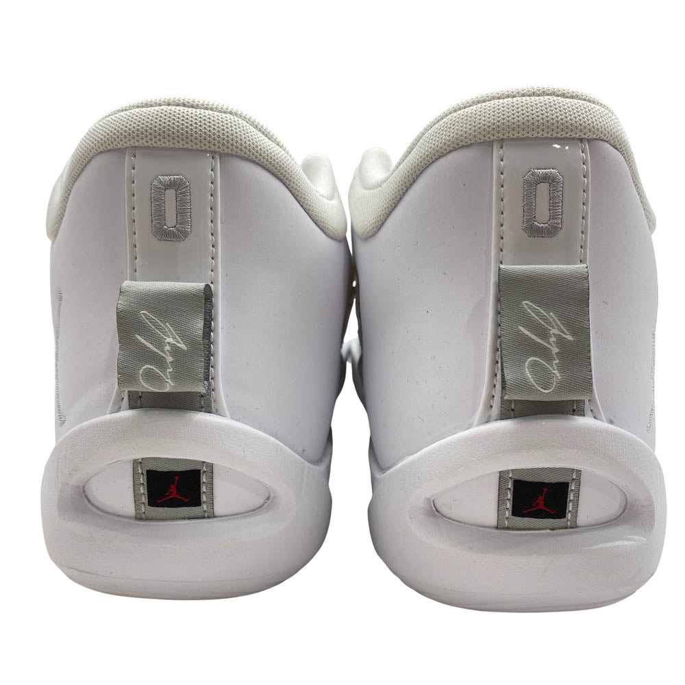 NIKE ナイキ FQ1304-100 Jordan Tatum 1 Team Bank White Grey Fog ジョーダン テイタム1 チームバンク スニーカー ホワイト系 26cm【中古】