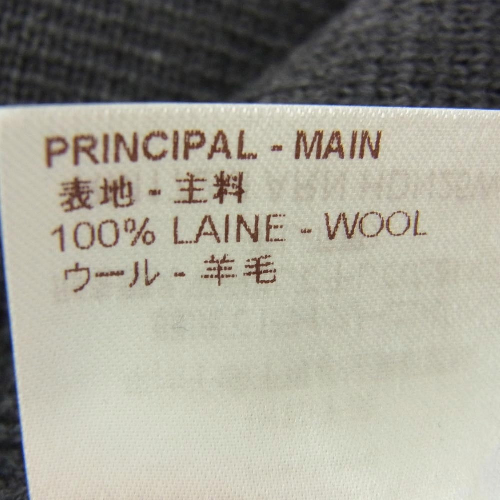 LOUIS VUITTON ルイ・ヴィトン Fragment フラグメント 藤原ヒロシ ウール エンブロイダリ― カーディガン ネイビー系 L【中古】