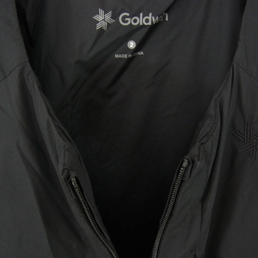 Goldwin ゴールドウィン GM23317 Insulated Long Sleeves インサレーテッドロングスリーブ 中綿 プルオーバー ジャケット ブラック系 M【美品】【中古】