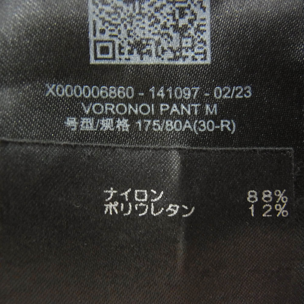 ARC'TERYX アークテリクス X000006860 VEILANCE ヴェイランス Voronoi Pants ボロノイ パンツ ブラック系 30【中古】