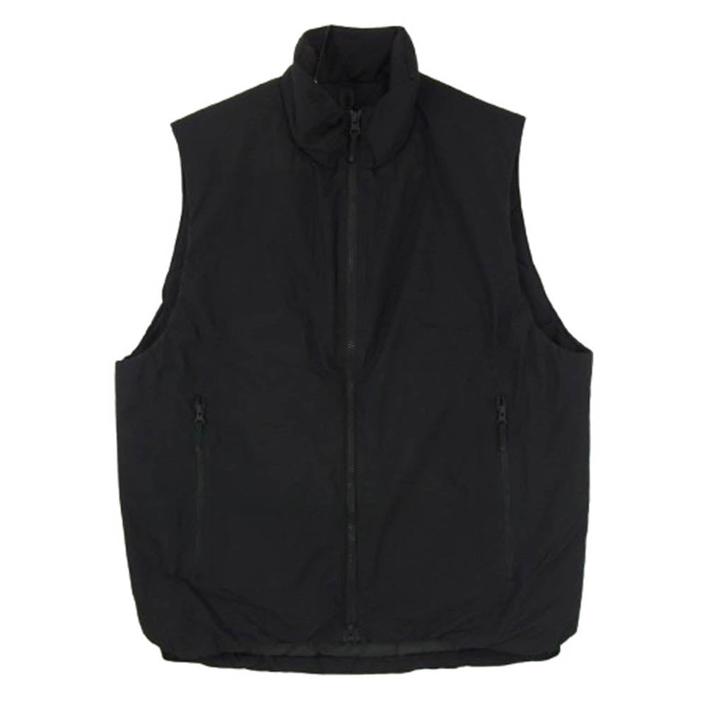 Goldwin ゴールドウィン GL23344 GORE-TEX puffy Mil Vest ゴアテックス パフィー ミル ベスト ブラック系 2【中古】