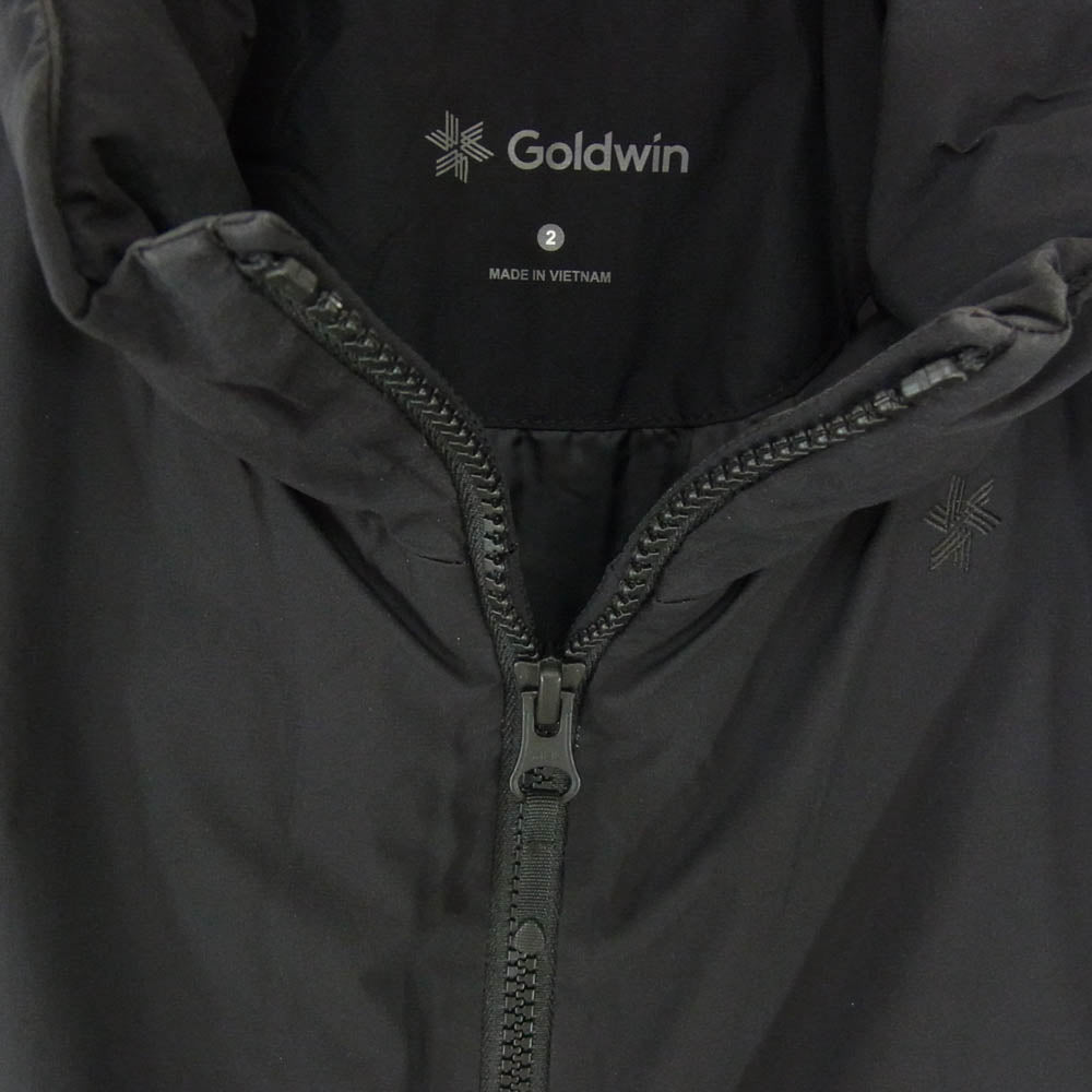 Goldwin ゴールドウィン GL23344 GORE-TEX puffy Mil Vest ゴアテックス パフィー ミル ベスト ブラック系 2【中古】