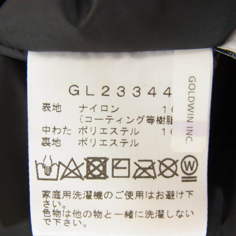 Goldwin ゴールドウィン GL23344 GORE-TEX puffy Mil Vest ゴアテックス パフィー ミル ベスト ブラック系 2【中古】