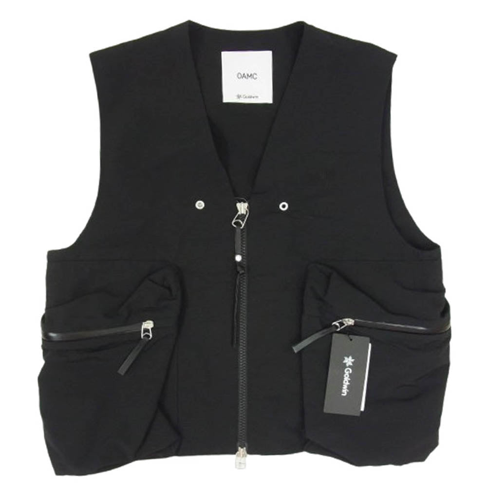 OAMC オーエーエムシー GL15705MC GOLDWIN ゴールドウィン VEST ベスト ブラック系 M【中古】