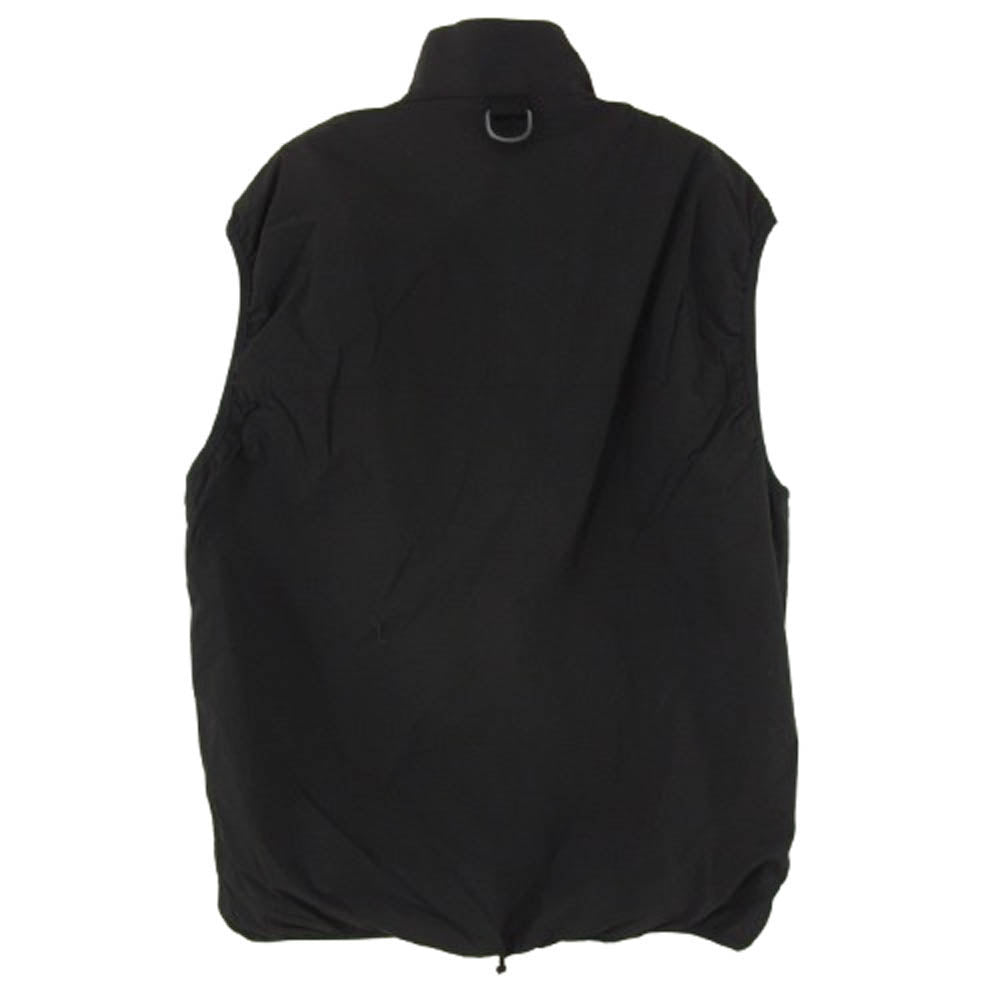 COMME des GARCONS HOMME コムデギャルソンオム 24SS AD2023 HM-V001 ロゴプリント ナイロンタイプライター ベスト ブラック系 S【中古】