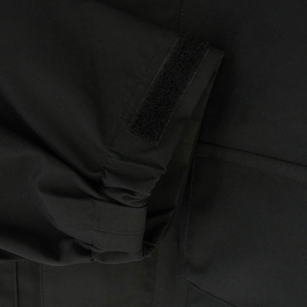 MARGARET HOWELL マーガレットハウエル 579-4117001 MIZUNO ミズノ別注 GORE-TEX WATER PROOFED POLYESTER POPLIN ゴアテックス ジャケット マウンテンパーカー ブラック系 S【中古】