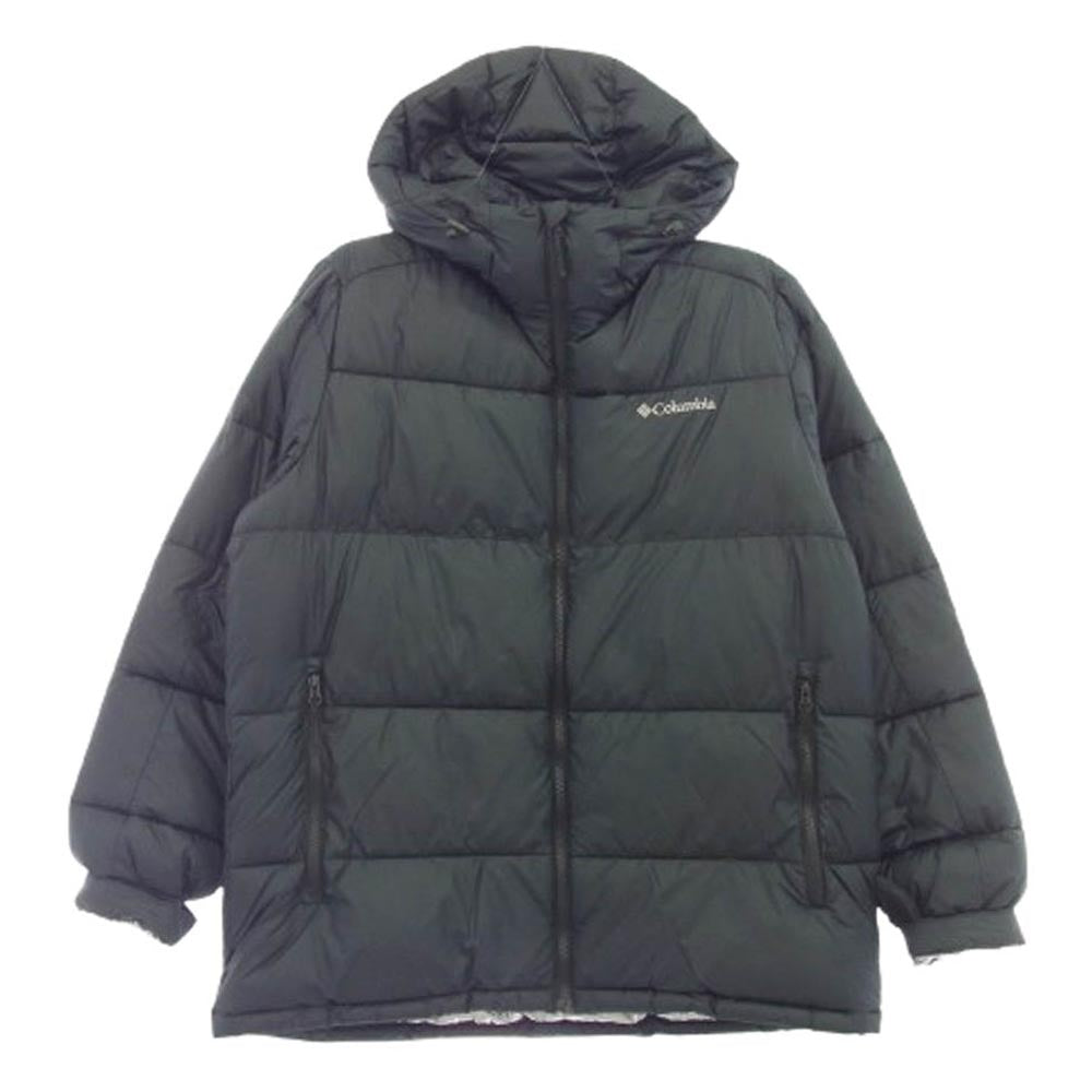 Columbia コロンビア Pike Lake 2 Hooded Jacket パイクレイク2 フーデッド 中綿 ジャケット ブラック系 XL【中古】