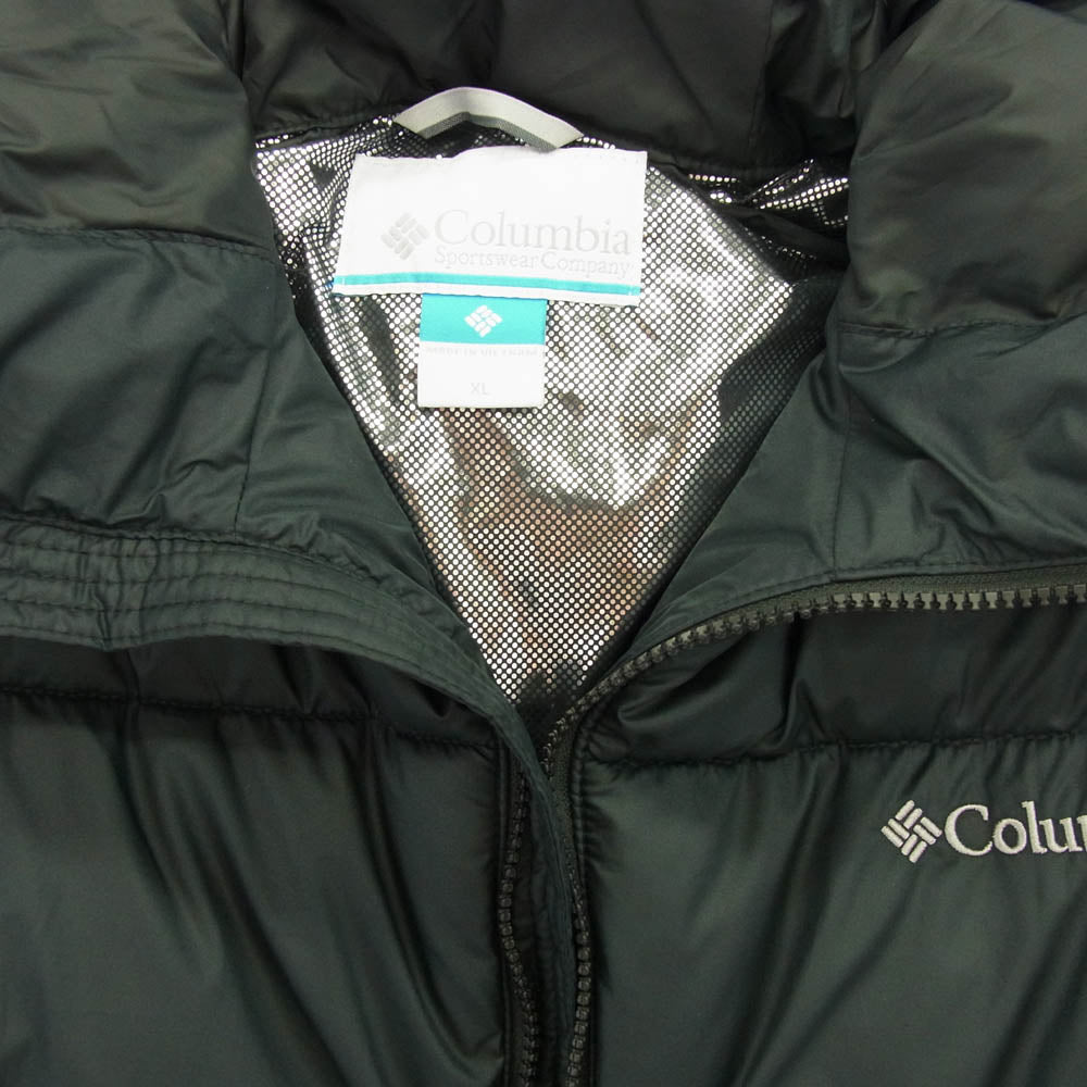 Columbia コロンビア Pike Lake 2 Hooded Jacket パイクレイク2 フーデッド 中綿 ジャケット ブラック系 XL【中古】
