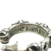 CHROME HEARTS クロムハーツ（原本無） HOOP CROSS クロスバンド フープ ピアス シルバー系【中古】