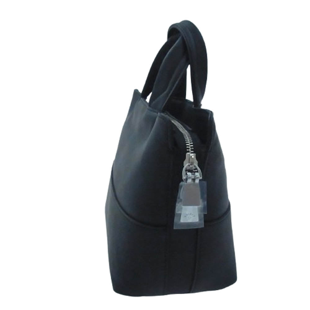 aniary アニアリ 36-02001 Artisan Leather アルティザンレザー ミニ トートバッグ ブラック系【新古品】【未使用】【中古】