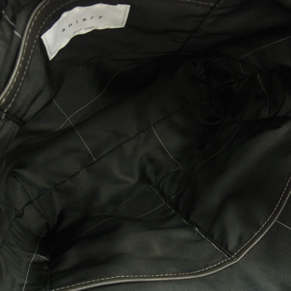 aniary アニアリ 36-02000 Artisan Leather アルティザンレザー ビジネス トートバッグ ブラウン系【新古品】【未使用】【中古】