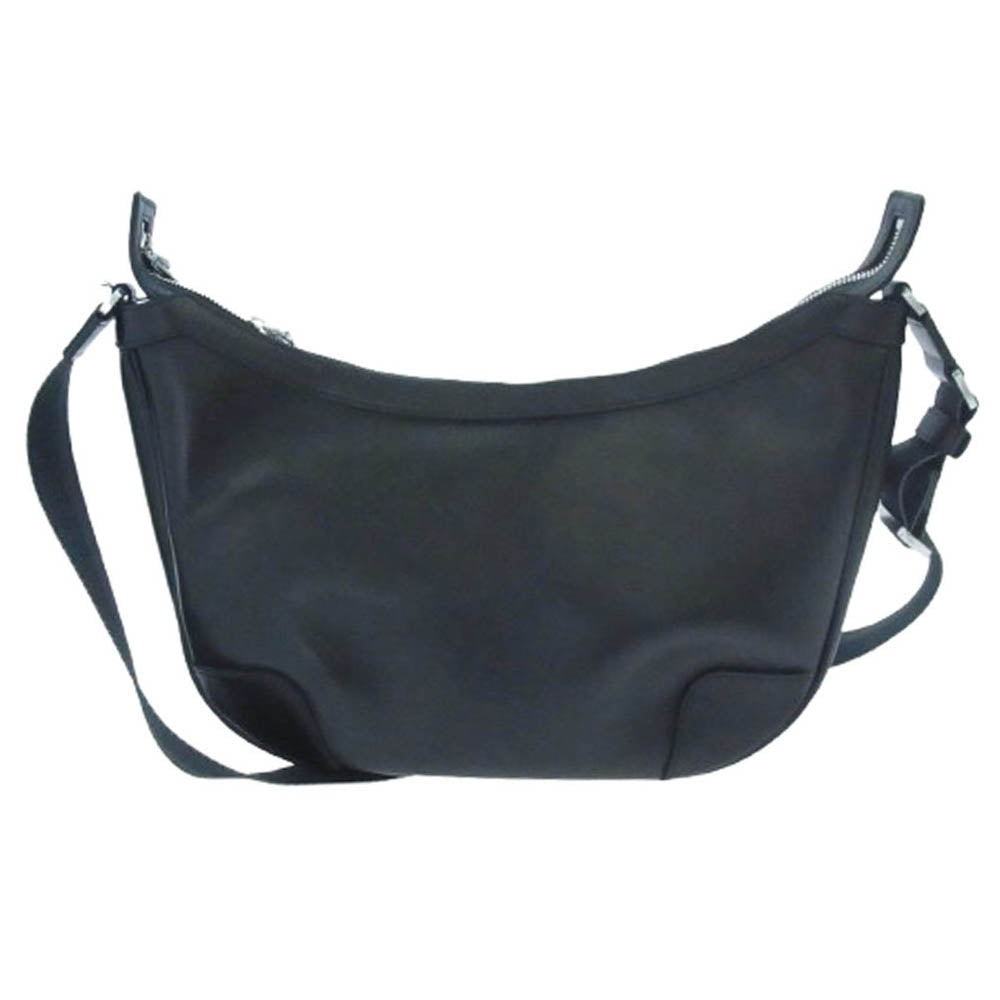 aniary アニアリ 01-03008 Antique Leather アンティークレザー バルケッタ ショルダーバッグ ブラック系【新古品】【未使用】【中古】
