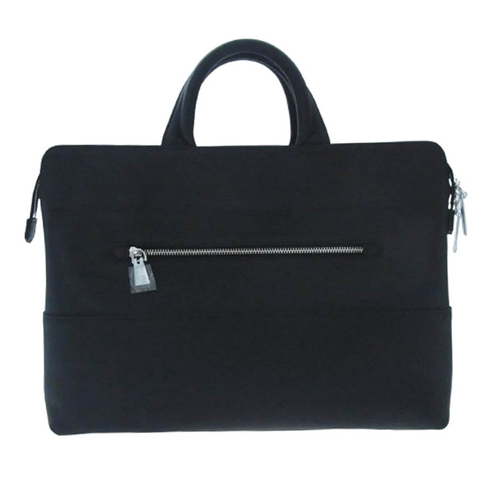 aniary アニアリ 36-01000 Antique Leather アルティザンレザー ビジネス トートバッグ ブラック系【新古品】【未使用】【中古】