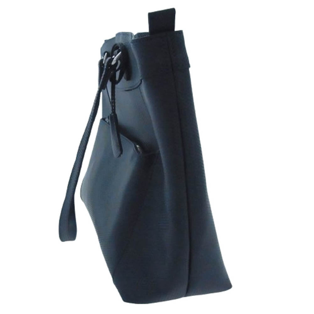 aniary アニアリ 34-02000 G-Film Leather ジーフィルムレザー ビジネス トートバッグ ネイビー系【新古品】【未使用】【中古】