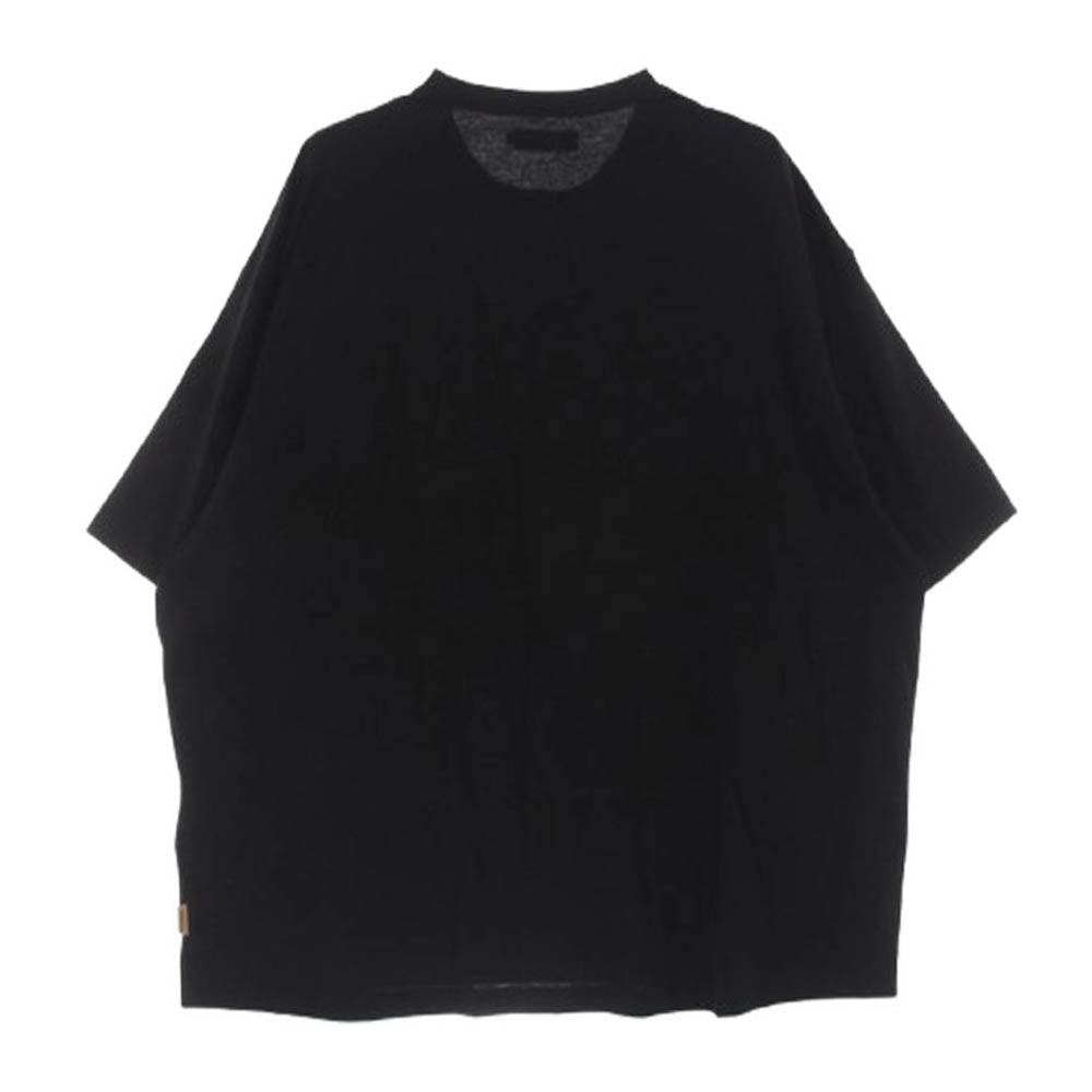 TIGHTBOOTH タイトブース オーバーサイズ クルーネック 半袖 Tシャツ ブラック系 XL【中古】
