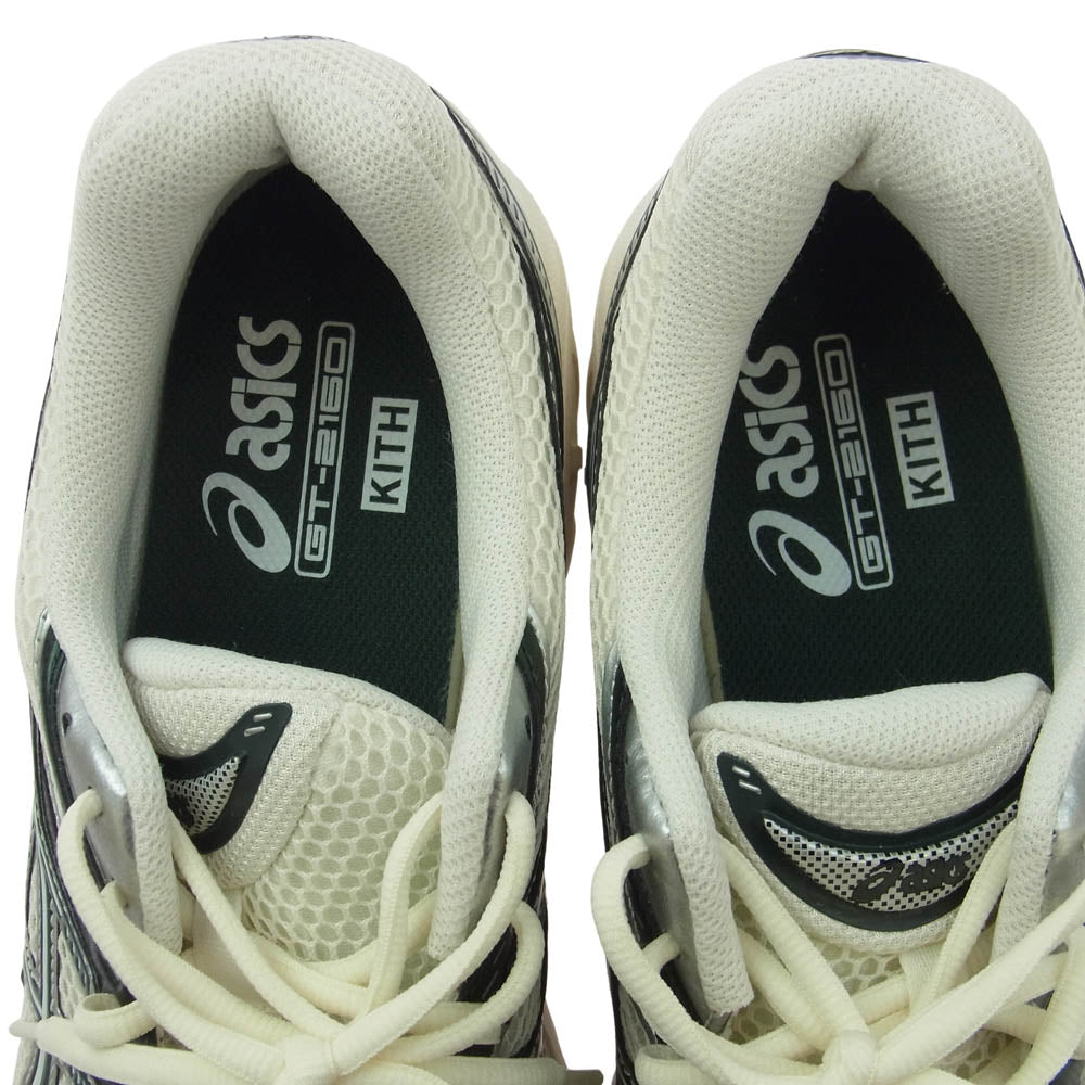 asics アシックス 1203A567-100 KITH キス Vintage Tech GT-2160 ヴィンテージテック ローカット スニーカー ホワイト系 US10.5【中古】
