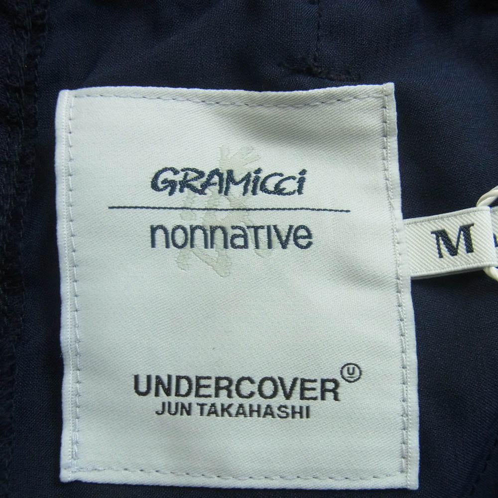 UNDERCOVER アンダーカバー NN-P4652 NONNATIVE GRAMICCI ノンネイティブ グラミチ トリプルネーム CLIMBER EASY PANTS LINEN CANVAS リネンキャンバス イージー クライミング パンツ ダークネイビー系 NAVY M【極上美品】【中古】