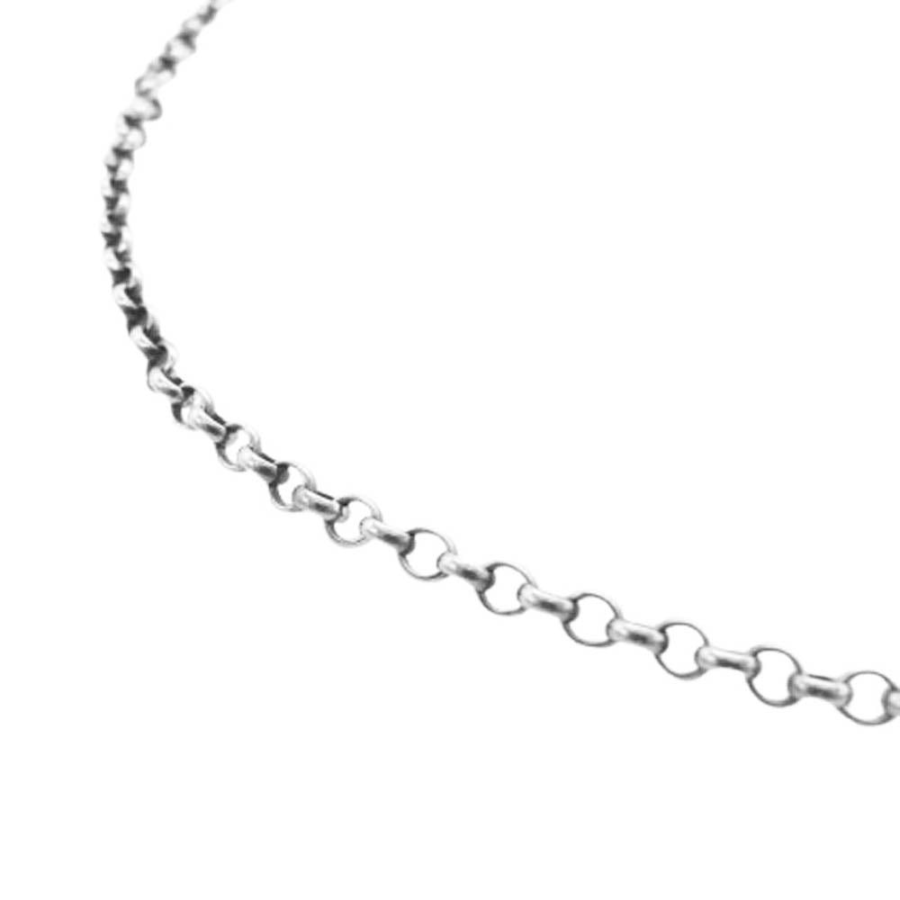 CHROME HEARTS クロムハーツ（原本無） NECKCHAIN R18 ロールチェーンネックレス 18inch シルバー系【中古】