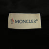 MONCLER モンクレール 23AW I20918G00006 FELPA CON CAPPUCCIO 異素材切替 フルジップ 立体ロゴ パーカー フーディー ブラック系 S【中古】