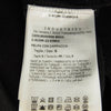 MONCLER モンクレール 23AW I20918G00006 FELPA CON CAPPUCCIO 異素材切替 フルジップ 立体ロゴ パーカー フーディー ブラック系 S【中古】