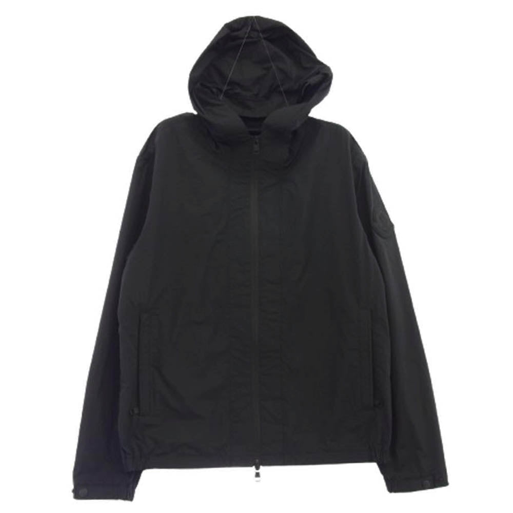 MONCLER モンクレール H10911A00161 54A91 CARLES ジップアップ ナイロン ジャケット パーカー ブラック系 1【中古】