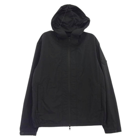 MONCLER モンクレール H10911A00161 54A91 CARLES ジップアップ ナイロン ジャケット パーカー ブラック系 1【中古】
