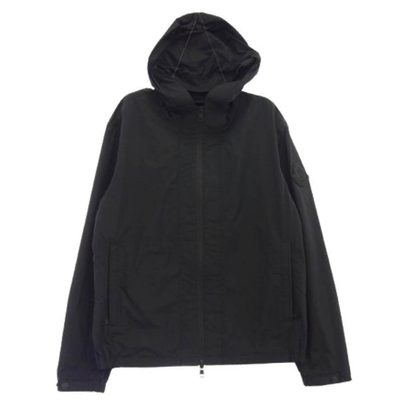 MONCLER モンクレール H10911A00161 54A91 CARLES ジップアップ ナイロン ジャケット パーカー ブラック系 1【中古】