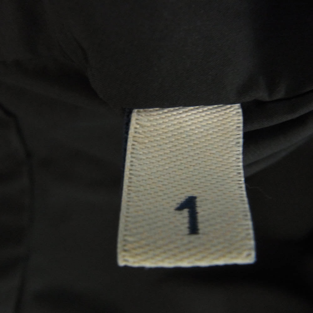 MONCLER モンクレール H10911A00161 54A91 CARLES ジップアップ ナイロン ジャケット パーカー ブラック系 1【中古】