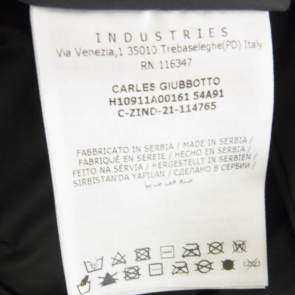 MONCLER モンクレール H10911A00161 54A91 CARLES ジップアップ ナイロン ジャケット パーカー ブラック系 1【中古】