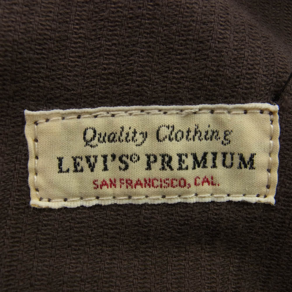 Levi's リーバイス A60800001 BAGGY HIGHWATER レディース コーデュロイ オーバーオール ブラウン系 S【極上美品】【中古】