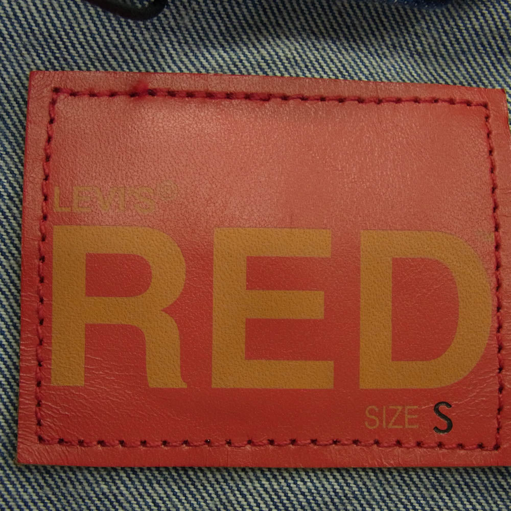Levi's リーバイス A2699-0000 RED レッド TYPE 2 TRUCKER PINE GULCH CREEK TRUCK デニム トラッカー ジャケット インディゴブルー系 M【新古品】【未使用】【中古】