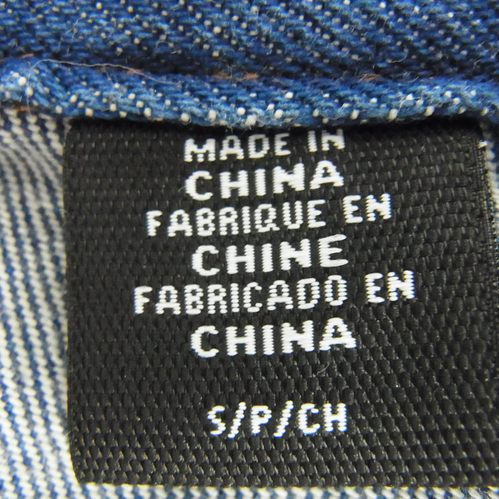 Levi's リーバイス A2699-0000 RED レッド TYPE 2 TRUCKER PINE GULCH CREEK TRUCK デニム トラッカー ジャケット インディゴブルー系 M【新古品】【未使用】【中古】