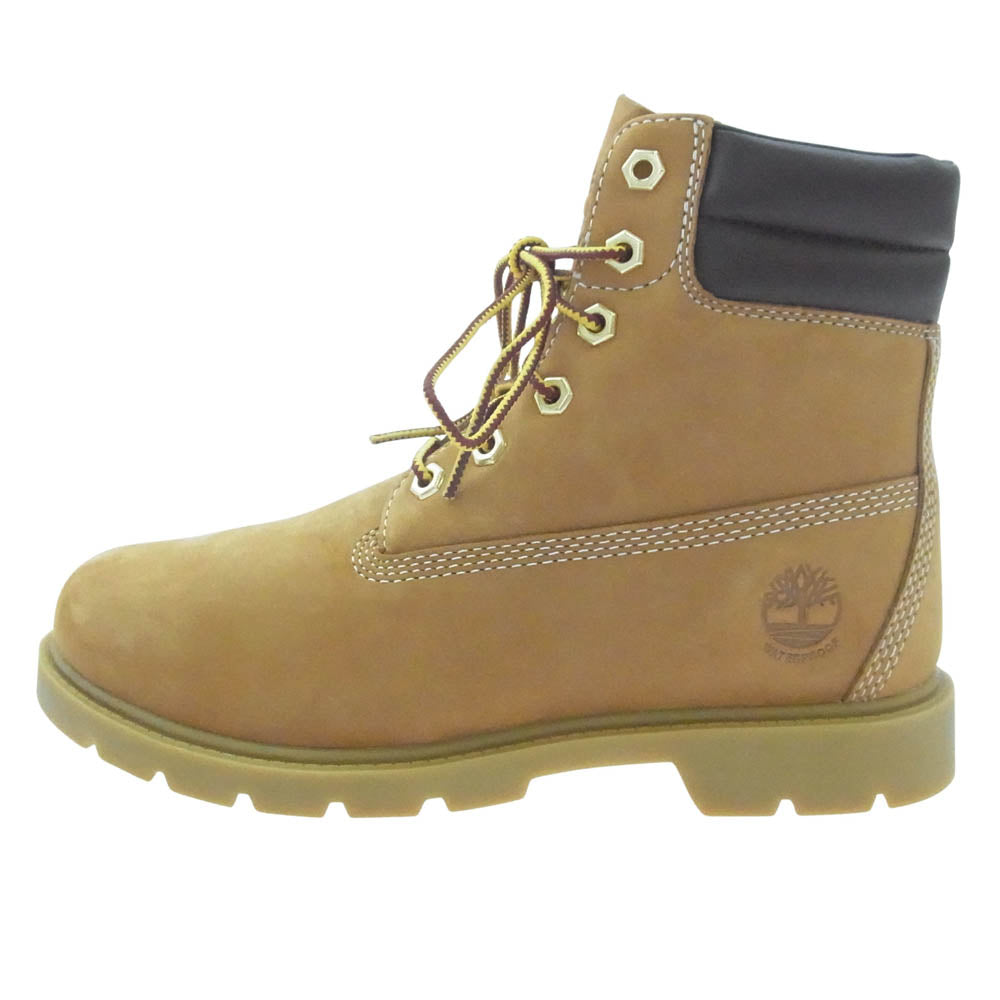 Timberland ティンバーランド TB1A161G231 Women's Linden Woods 6 Inch Lace Up Waterproof Boot ウィメンズ リンデン ウッド ブーツ ライトブラウン系 24cm【極上美品】【中古】