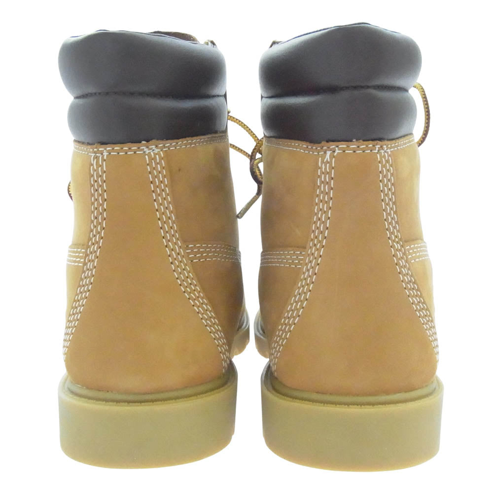 Timberland ティンバーランド TB1A161G231 Women's Linden Woods 6 Inch Lace Up Waterproof Boot ウィメンズ リンデン ウッド ブーツ ライトブラウン系 24cm【極上美品】【中古】