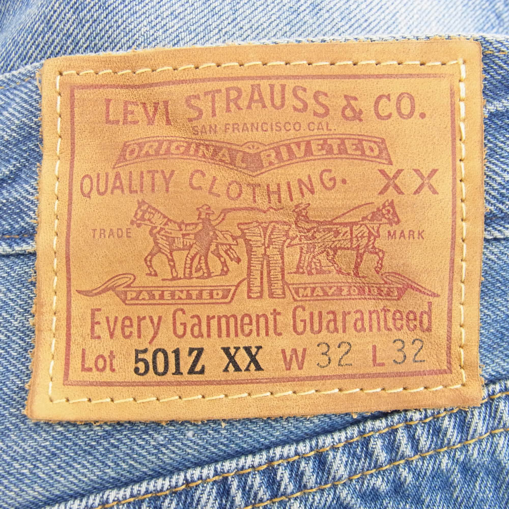 Levi's リーバイス 50154-0112 LVC 1954 501Z XX Medium Indigo ミディアム インディゴ デニム パンツ インディゴブルー系 32【美品】【中古】
